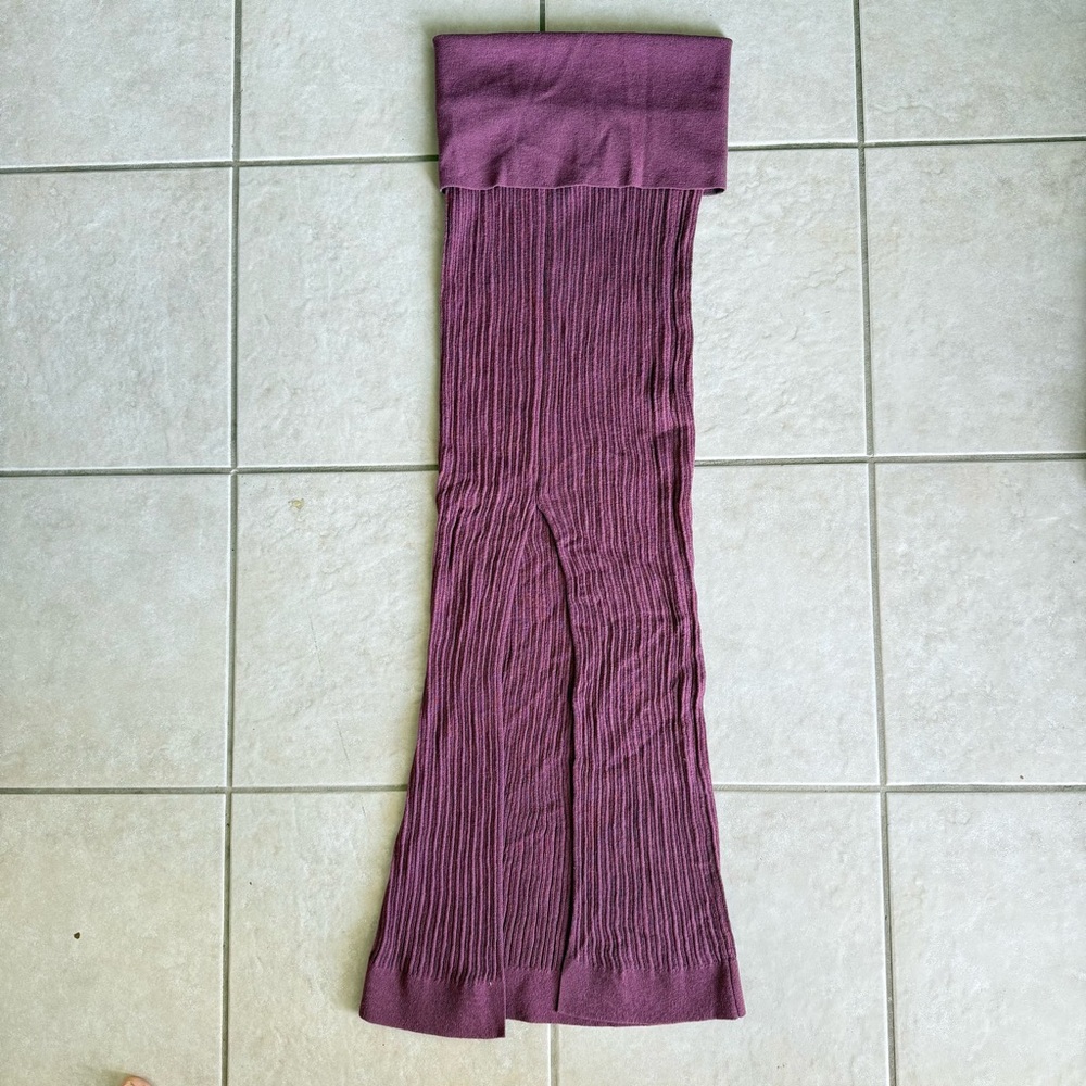 Skims Ribbed Maxi Skirt Set in Dusty Rose Size S - Picture 2 of 5